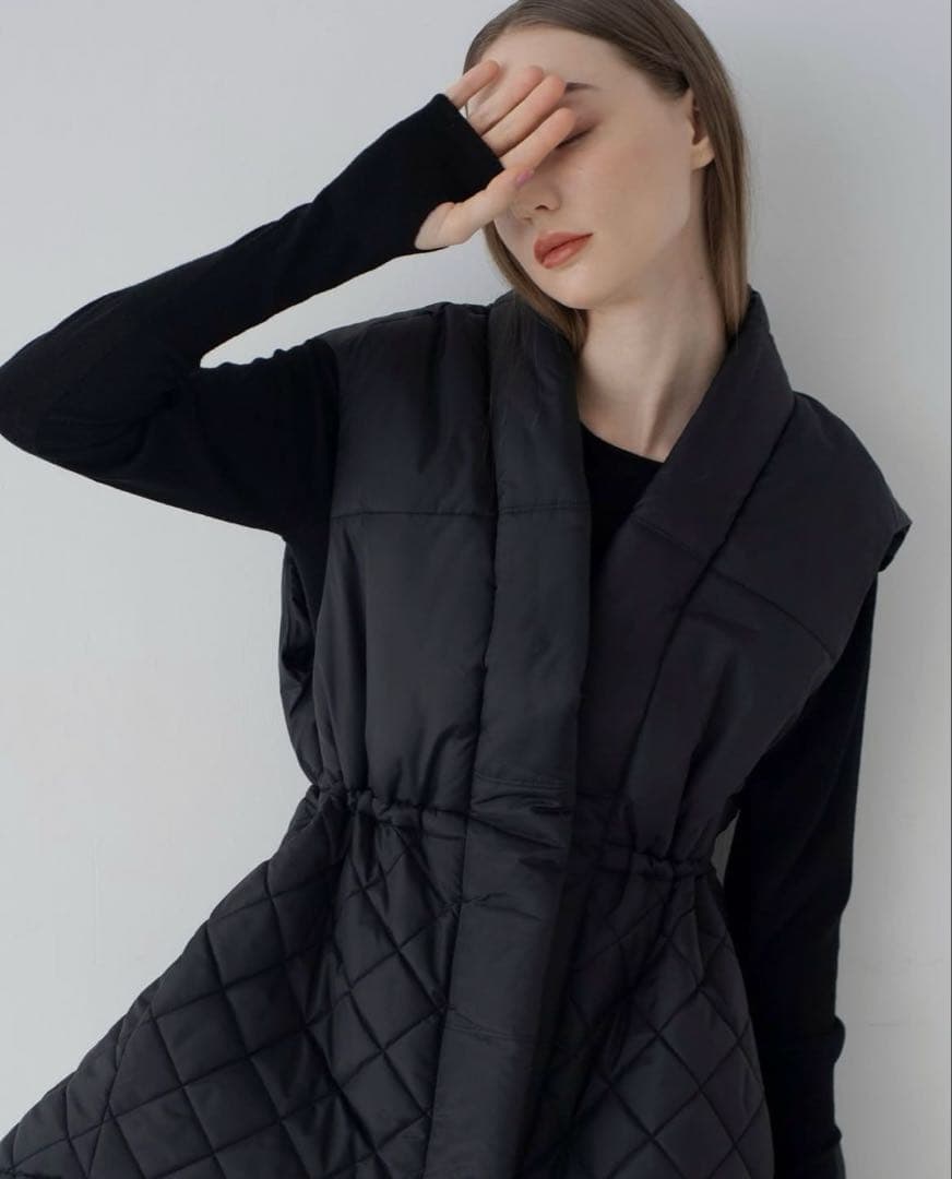 新品タグ付き☆maison de Dolce.キルティングベスト ドルチェ