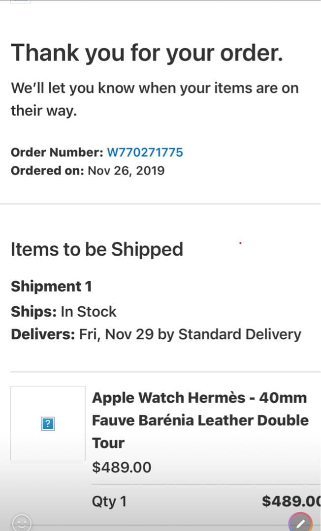 最終お値下げApple Watch エルメス　二重巻革バンド ゴールド箱付