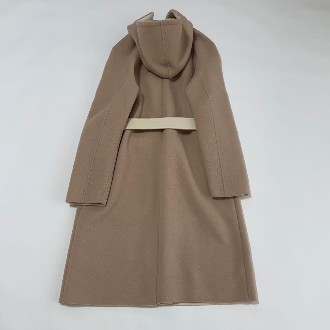 美品✨ マッキントッシュ ウールリバー ダブルフェイス フード付きコート