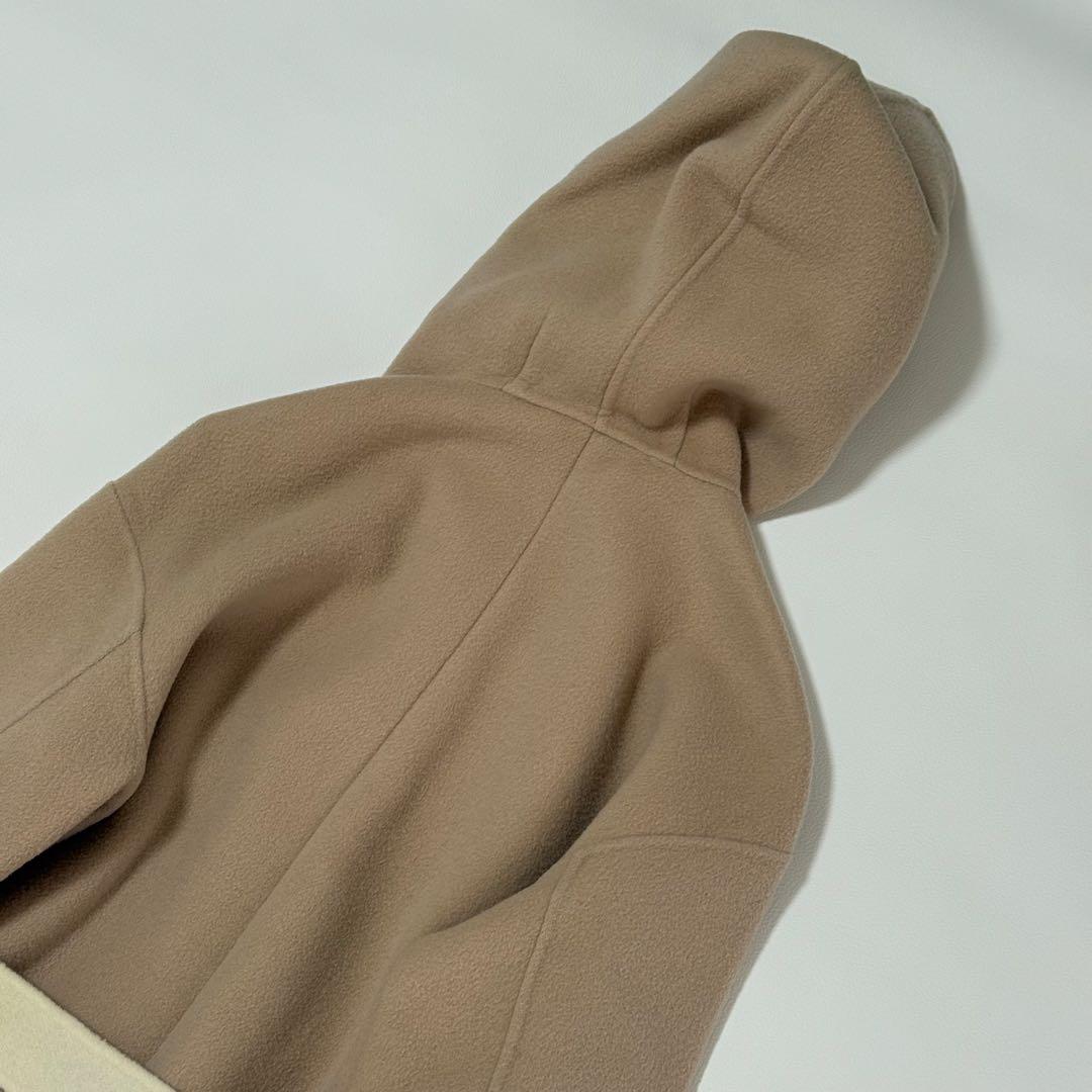 美品✨ マッキントッシュ ウールリバー ダブルフェイス フード付きコート