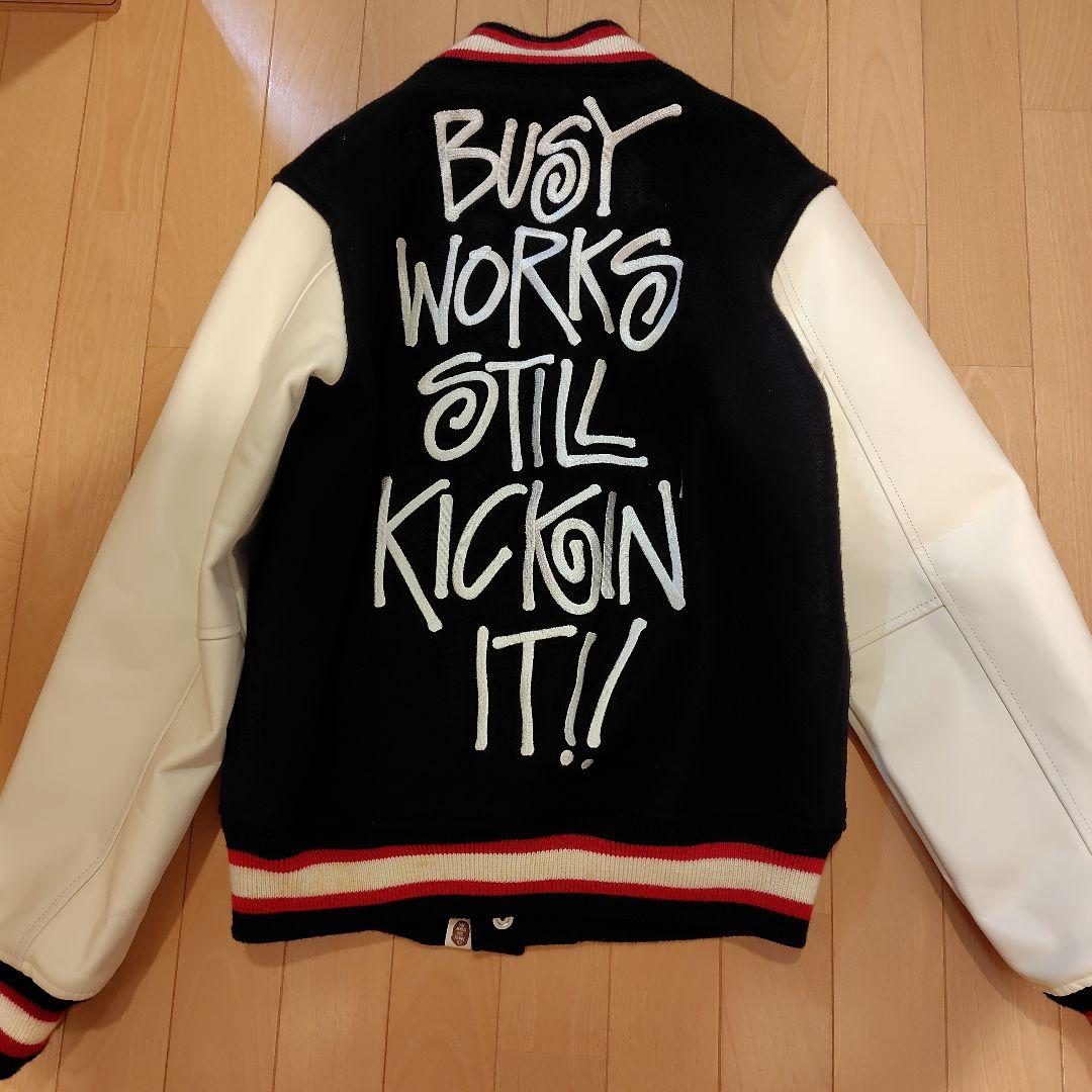 エイプ☓ステューシーコラボスタジャン　M美品