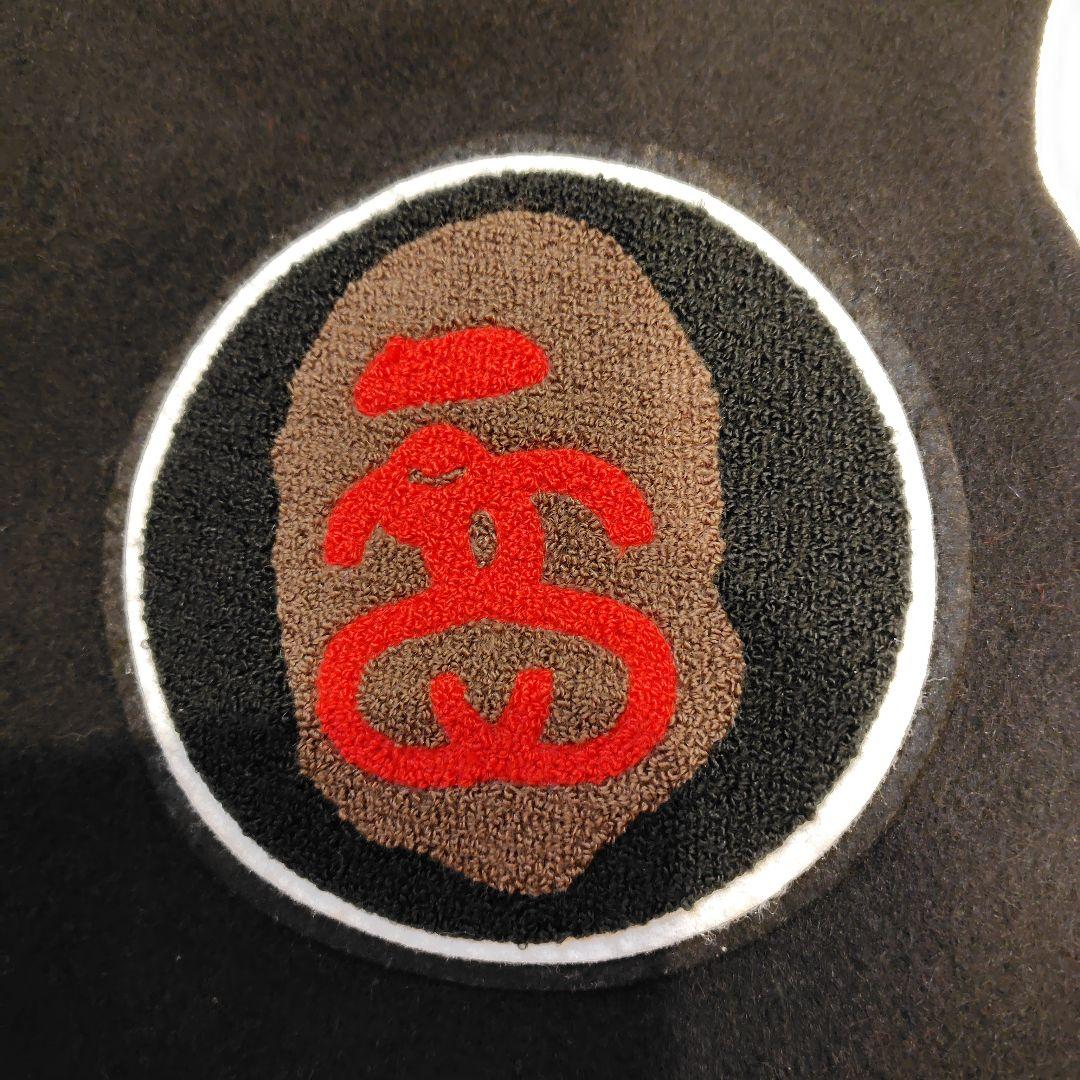 エイプ☓ステューシーコラボスタジャン　M美品