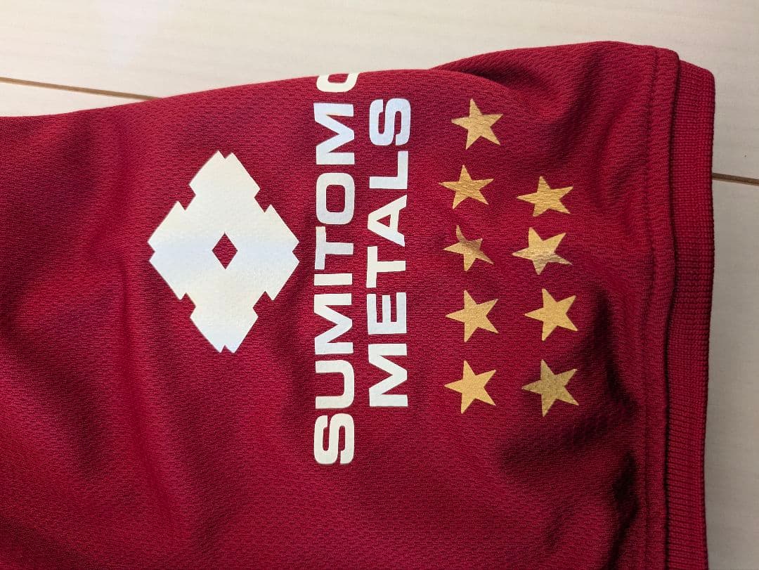 希少　鹿島アントラーズ 2002-2003 ホーム ユニフォーム M