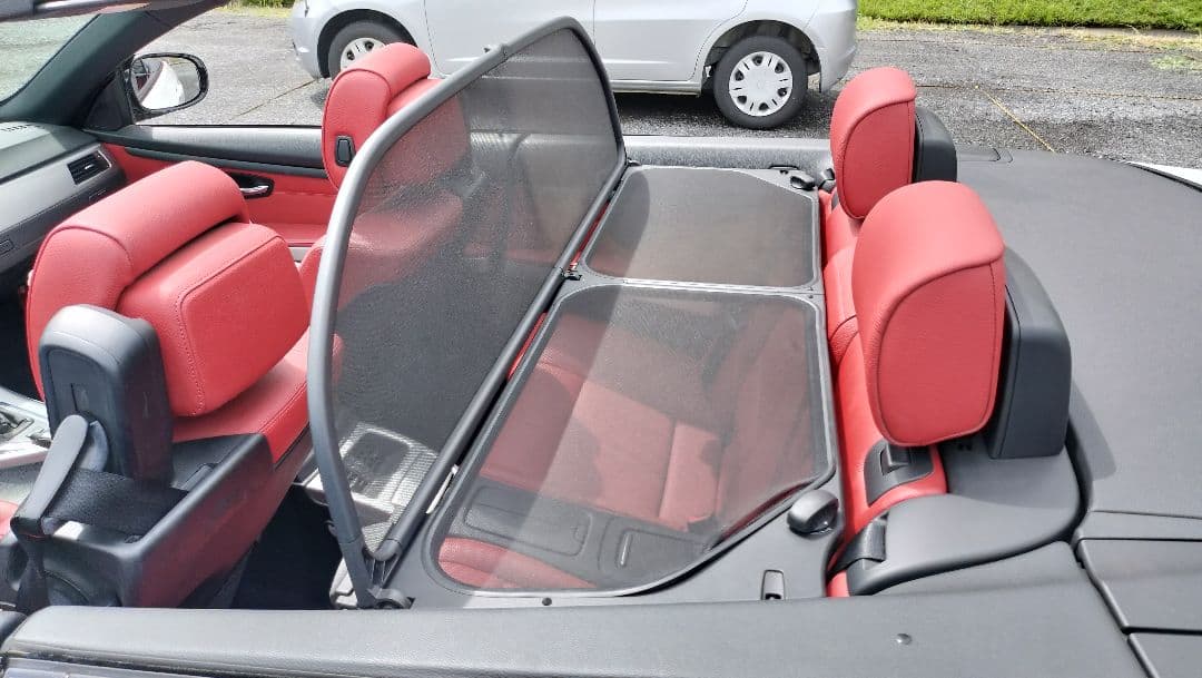  E93 335iカブリオレ用 ウインドディフレクター