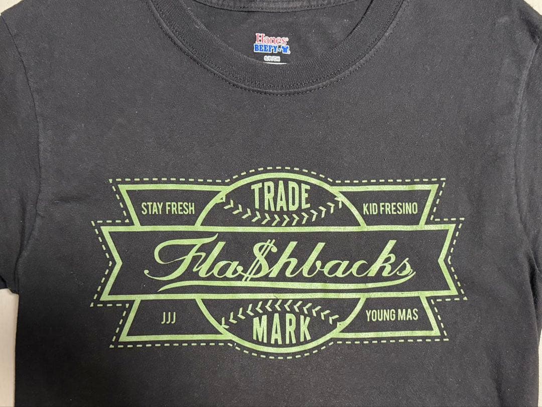 Flashbacks Fla$hback$ Tシャツ　ブラック　Sサイズ