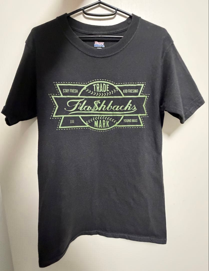 Flashbacks Fla$hback$ Tシャツ　ブラック　Sサイズ