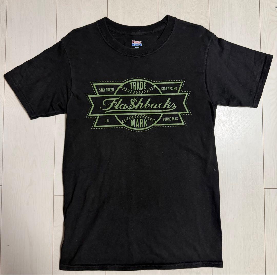 Flashbacks Fla$hback$ Tシャツ　ブラック　Sサイズ