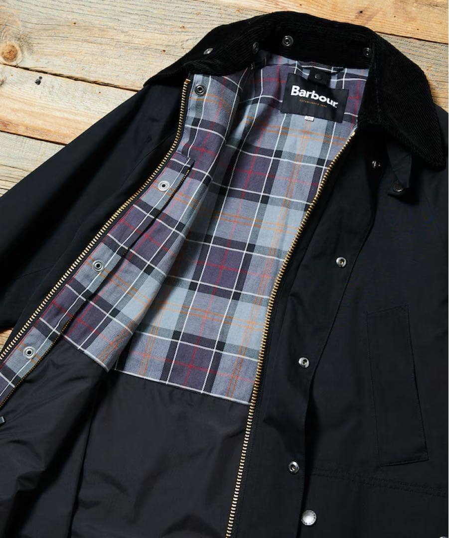 s*o様 Barbour ブラック 34