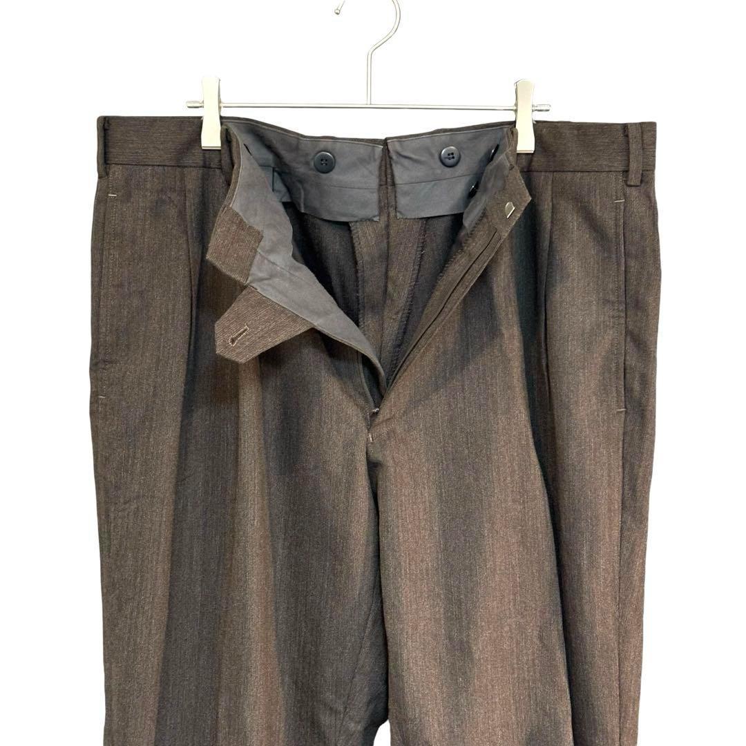 ヴィンテージ　スーツ　セットアップ　90s　セレモニー　成人式　ダークブラウン