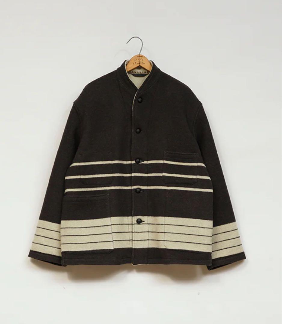 Nigel Cabourn マウンテニアブランケットジャケット　ブラウン新品 ￼