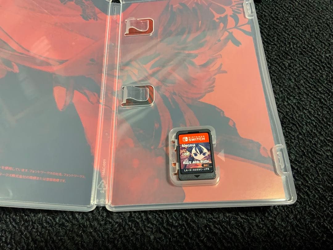 Nintendo Switch グレー 本体、付属ソフト天穂のサクナヒメ