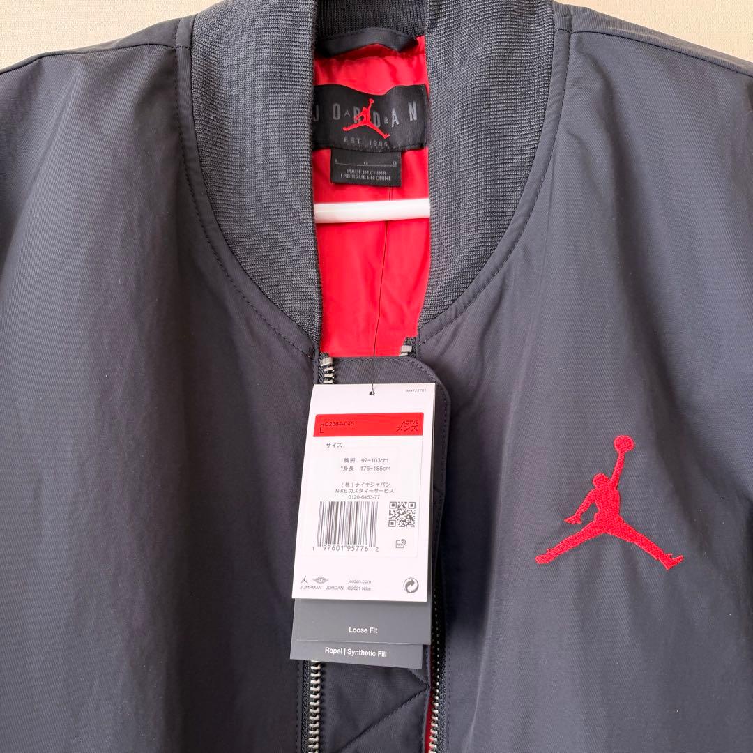 ま*ぶ様 新品未使用 Jordan MA-1 フライトジャケット US L