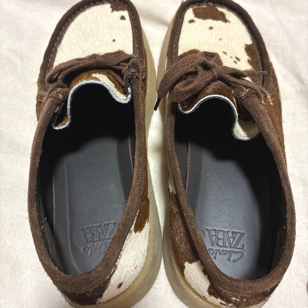 里*美様 ZARA × Clarks コラボ　ハラコ　ワラビー 43