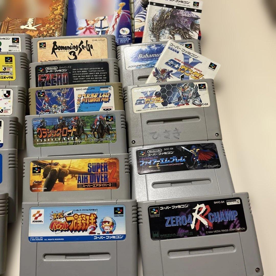 【Nintendo】スーパーファミコン本体ソフトセット