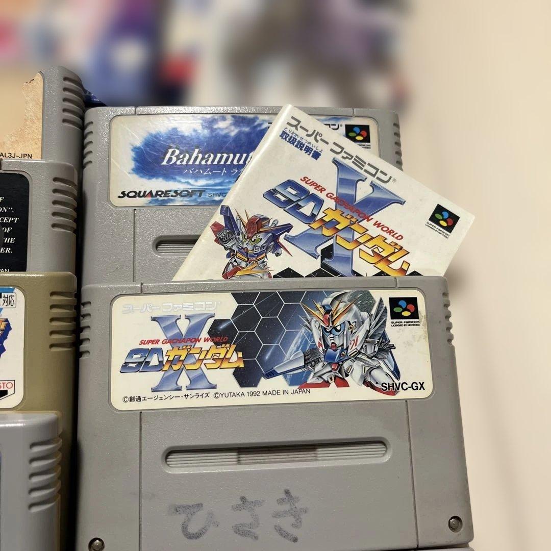 【Nintendo】スーパーファミコン本体ソフトセット