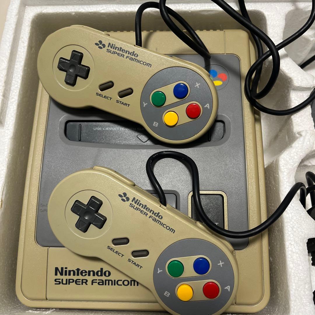 【Nintendo】スーパーファミコン本体ソフトセット