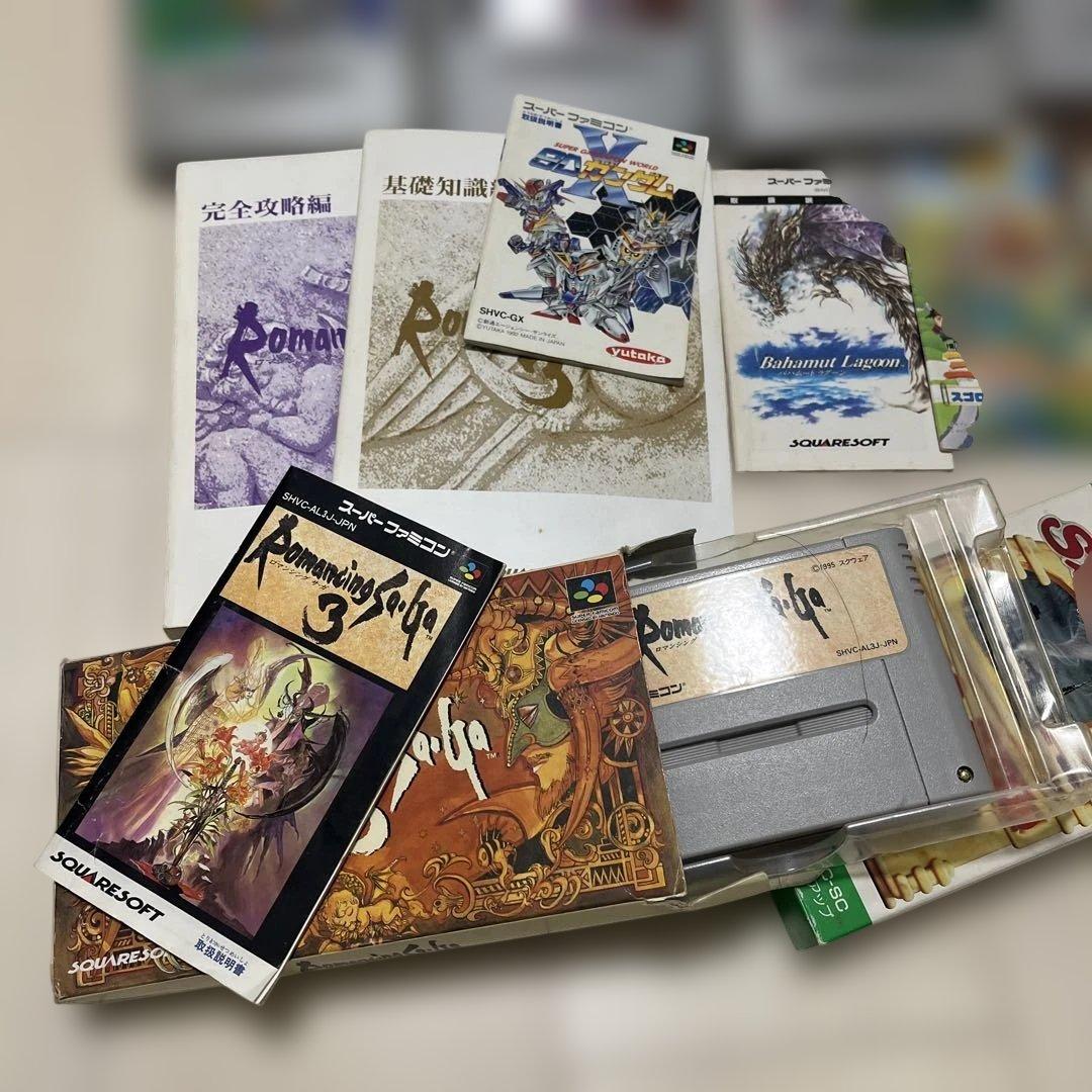 【Nintendo】スーパーファミコン本体ソフトセット