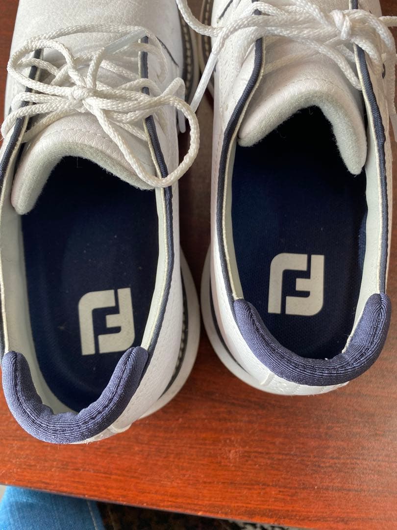 美品！　FootJoy ゴルフシューズ ホワイト　フットジョイ