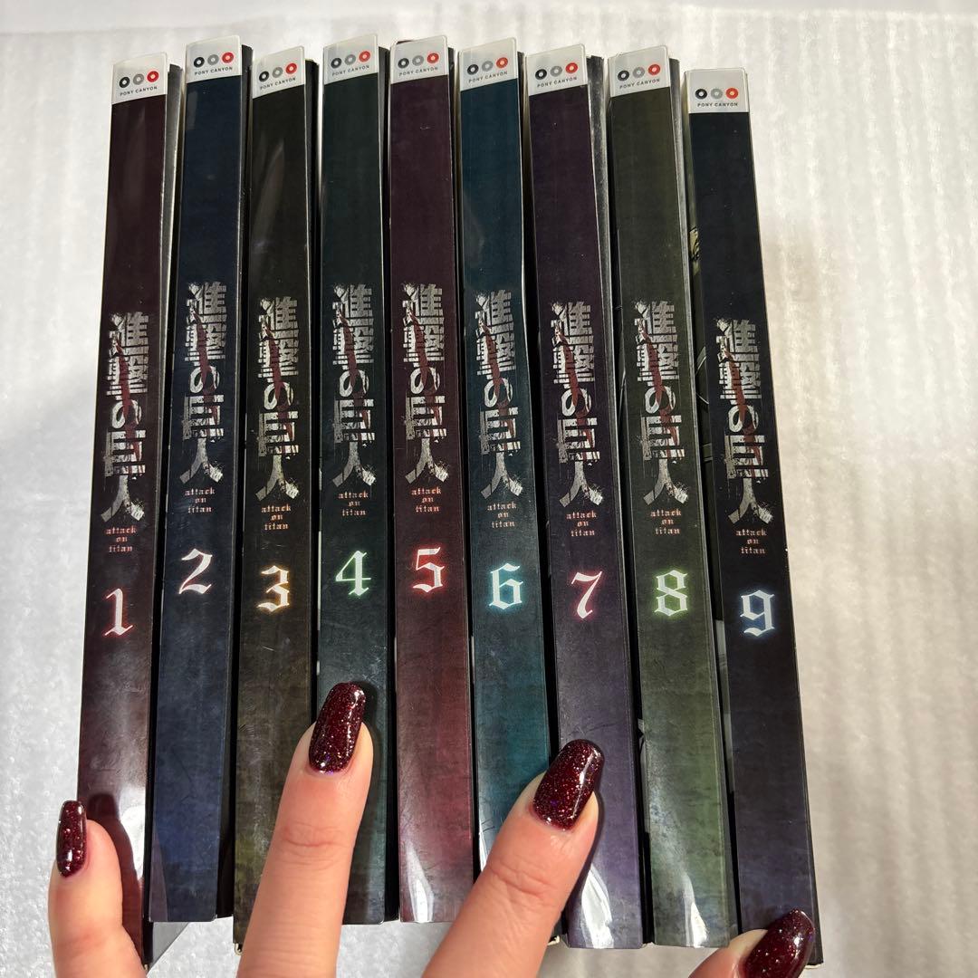 進撃の巨人　1期　初回限定版DVD 冊子付き