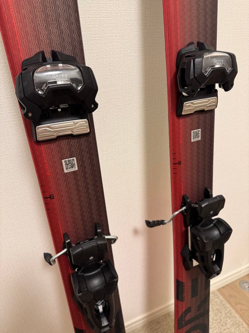 HEAD KORE99 スキーセット ブラック/レッド