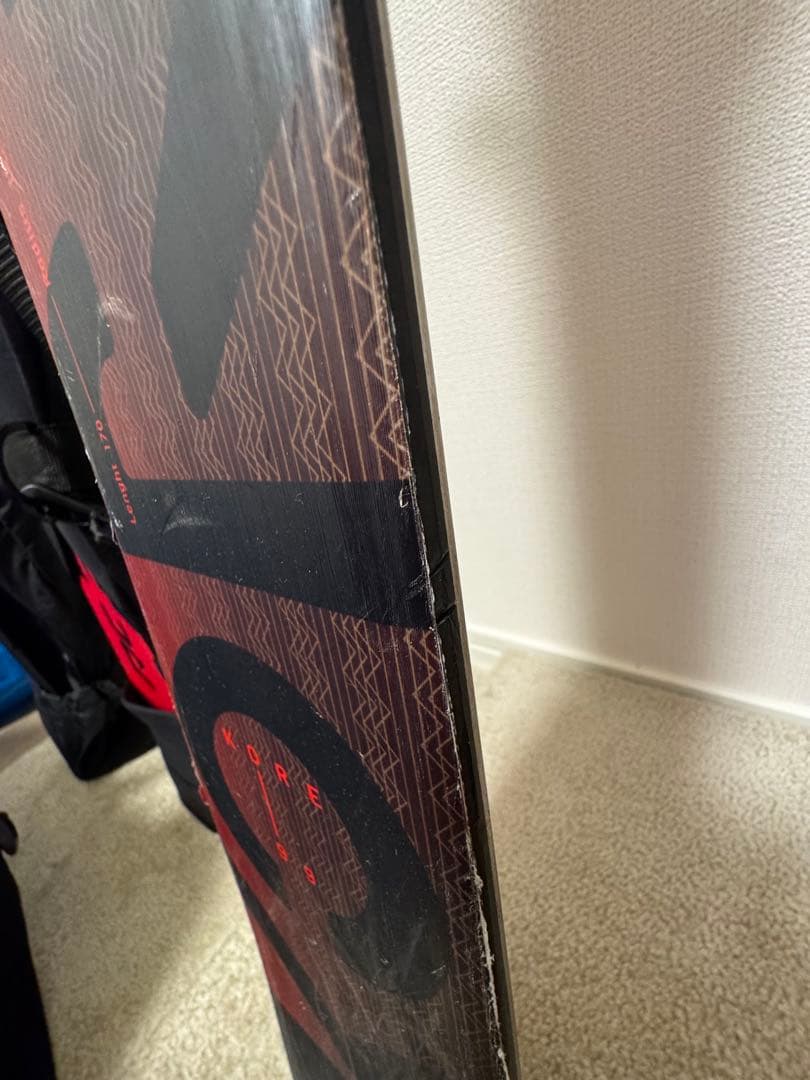 HEAD KORE99 スキーセット ブラック/レッド