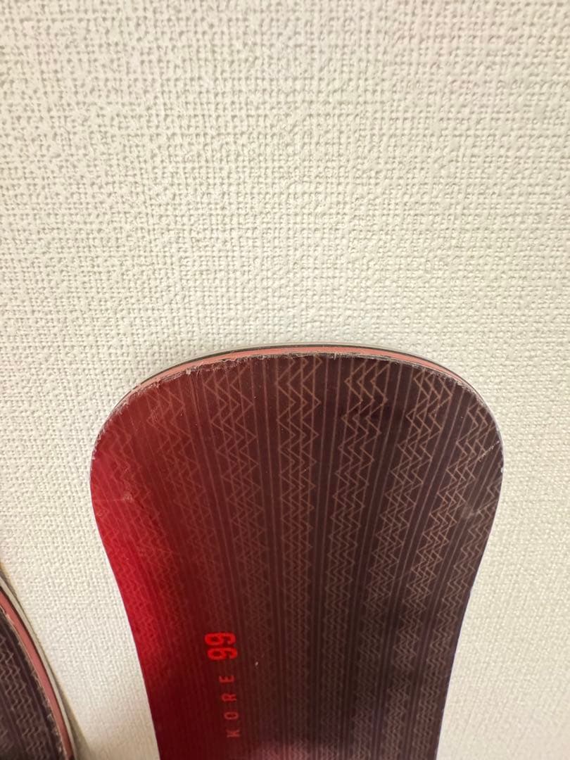 HEAD KORE99 スキーセット ブラック/レッド