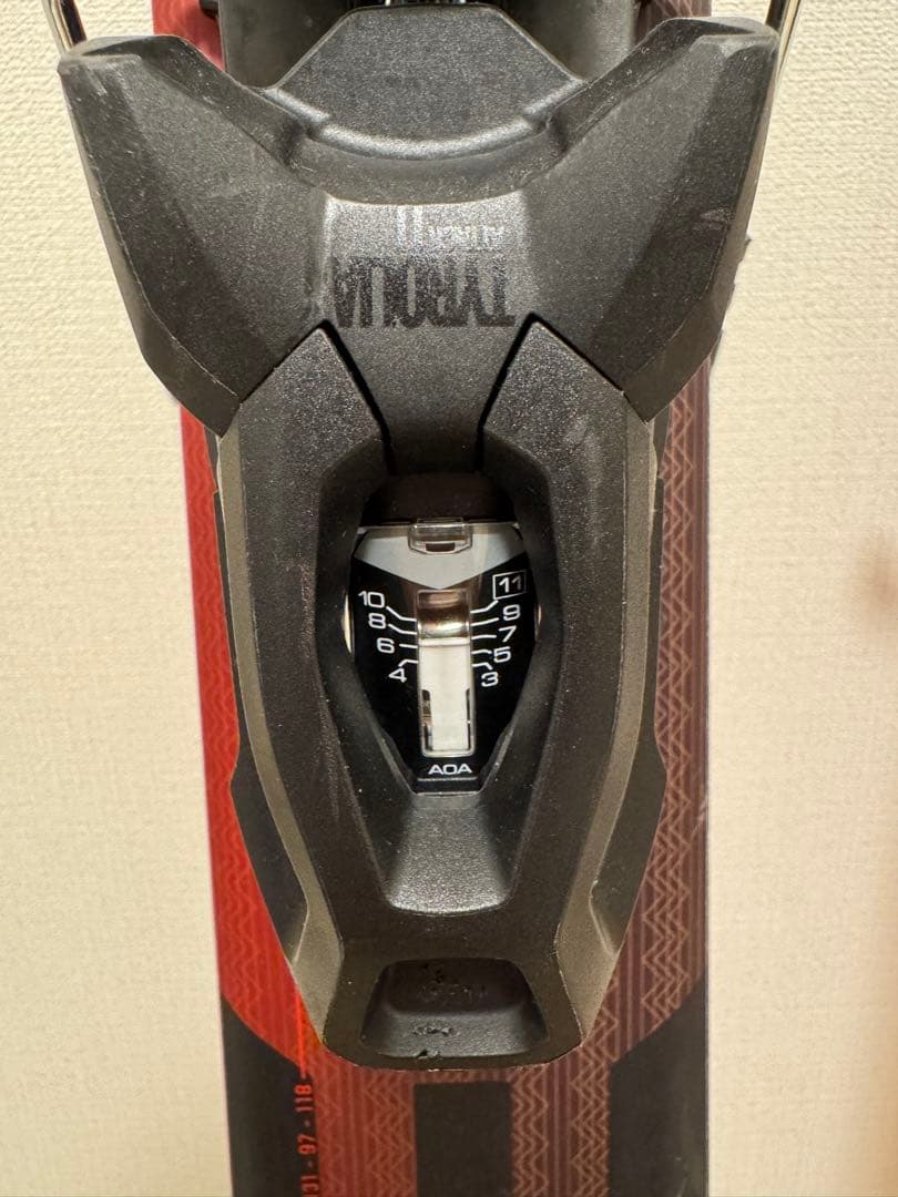 HEAD KORE99 スキーセット ブラック/レッド