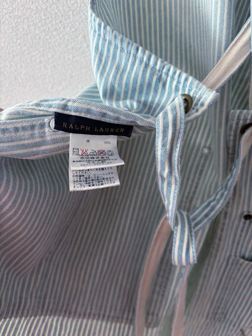 ラルフローレン　ヒッコリー　エプロン