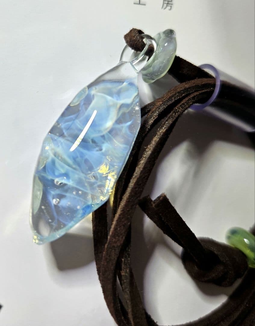 HASE硝子工房　NANIWA SP 限定　ペンダント　新品未使用