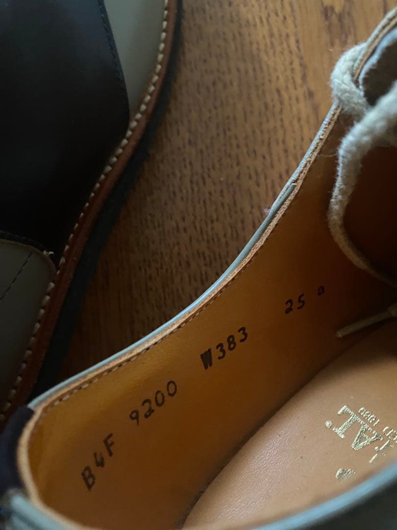 REGAL サドルシューズ 25㎝　ブラックソーテル