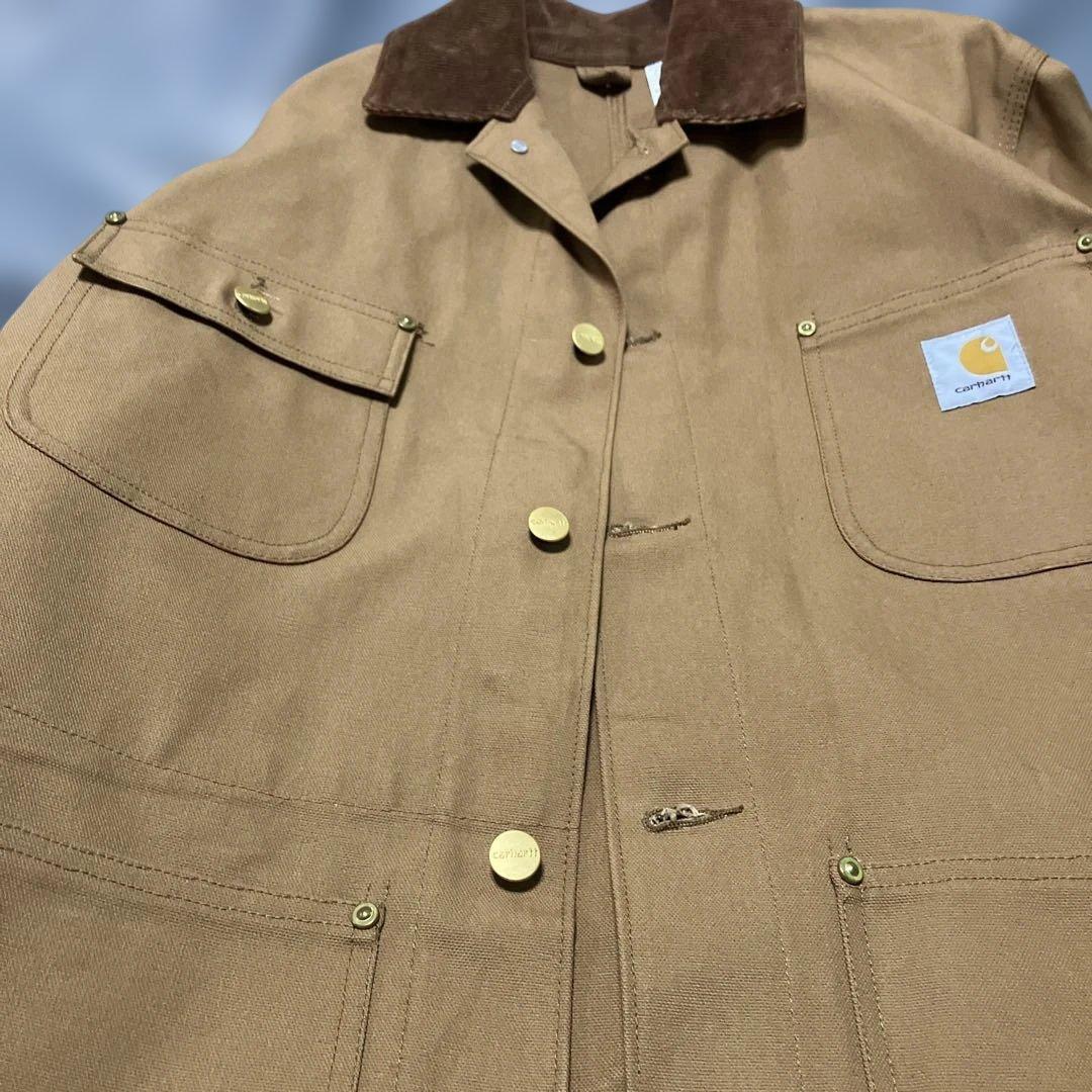 Carhartt 星タグ ミシガン 裏地なし90'sカバーオール 38 未着用品