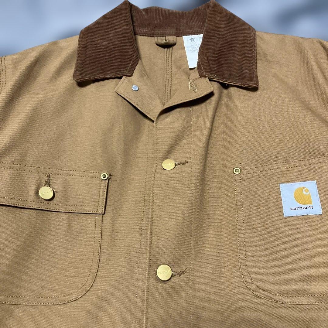 Carhartt 星タグ ミシガン 裏地なし90'sカバーオール 38 未着用品