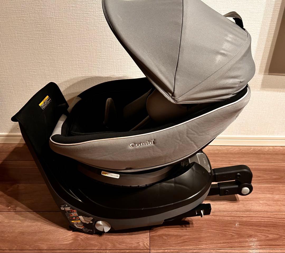 Combi チャイルドシート クルムーヴスマート　グレー　ISOFIX