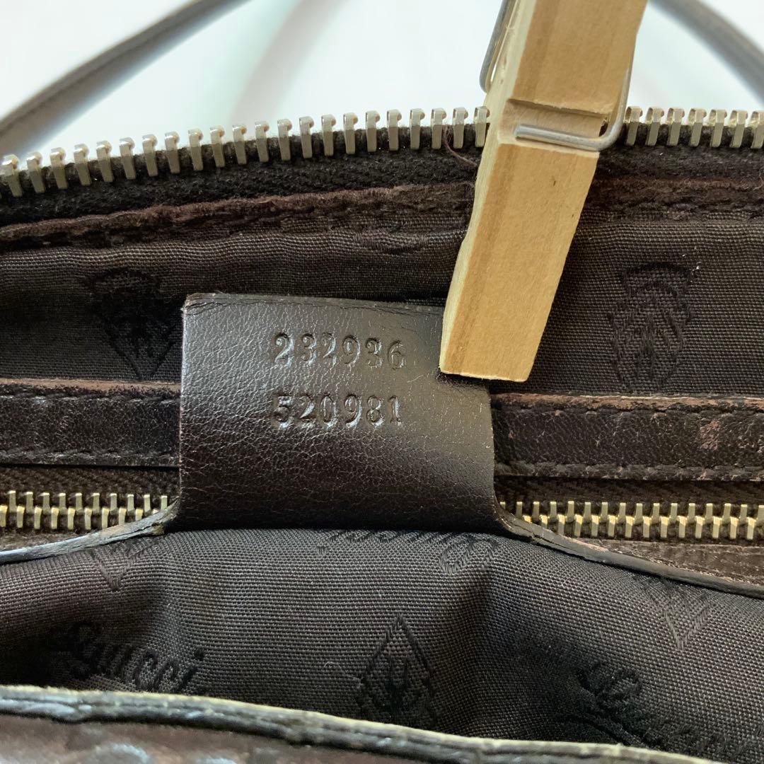 GUCCI グッチ グッチシマ ホースビット レザートートバッグ