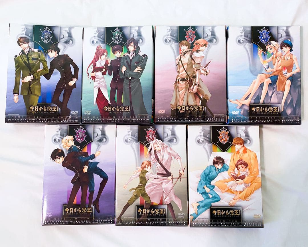 今日からマ王！ DVD アニメイト限定版 全巻購入特典 小冊子