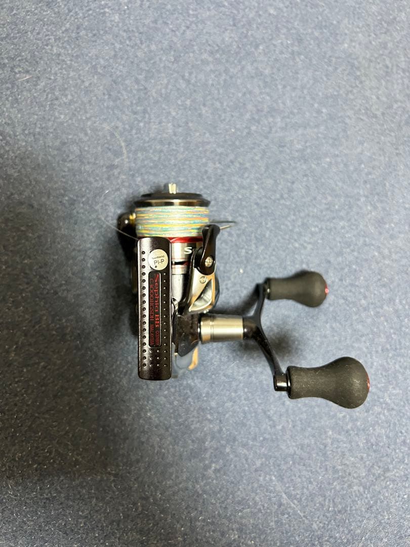 Sephia BB リール 黒/赤 ライン付き