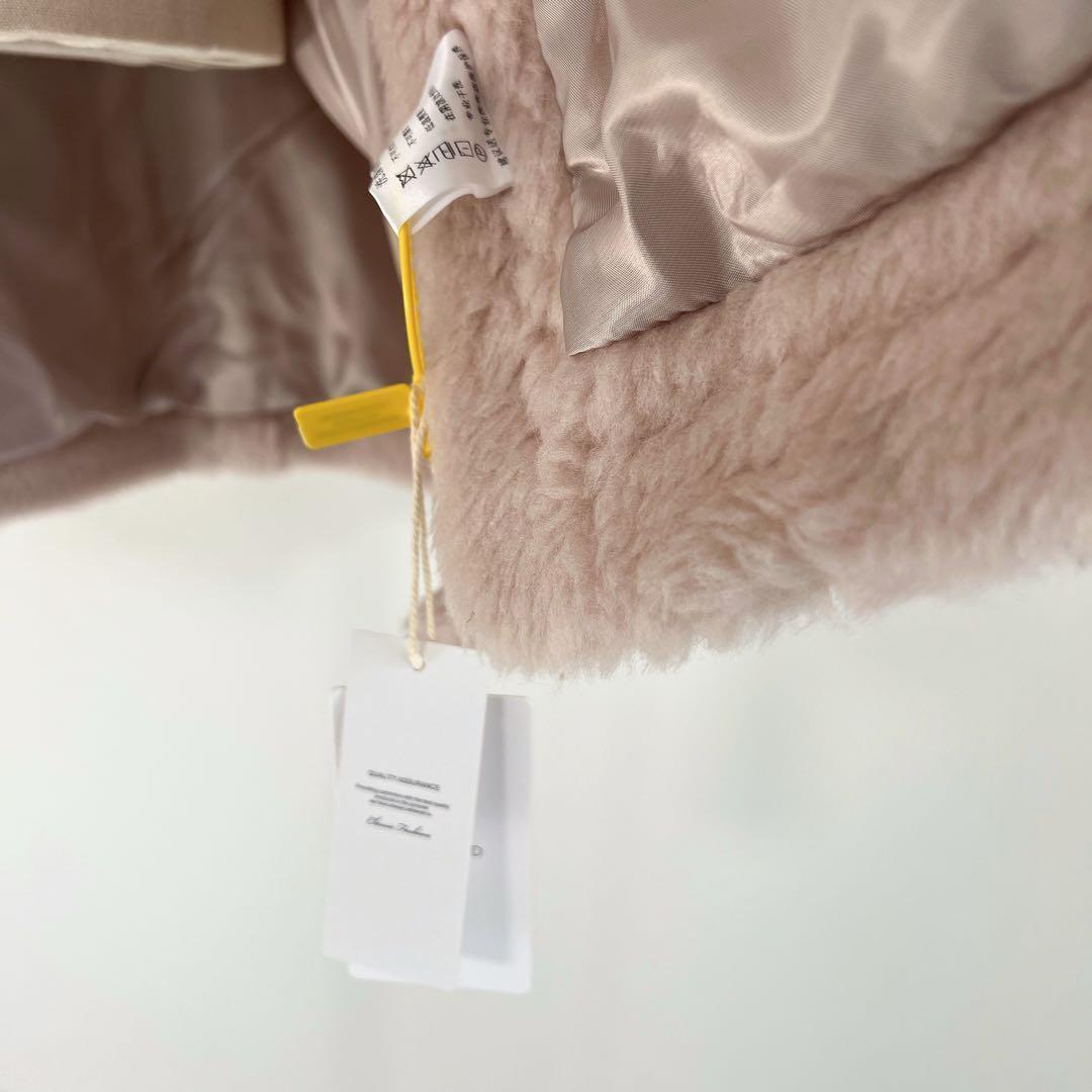 新品未使用 ベアポンチョ アルパカ素材 テディ ケープ