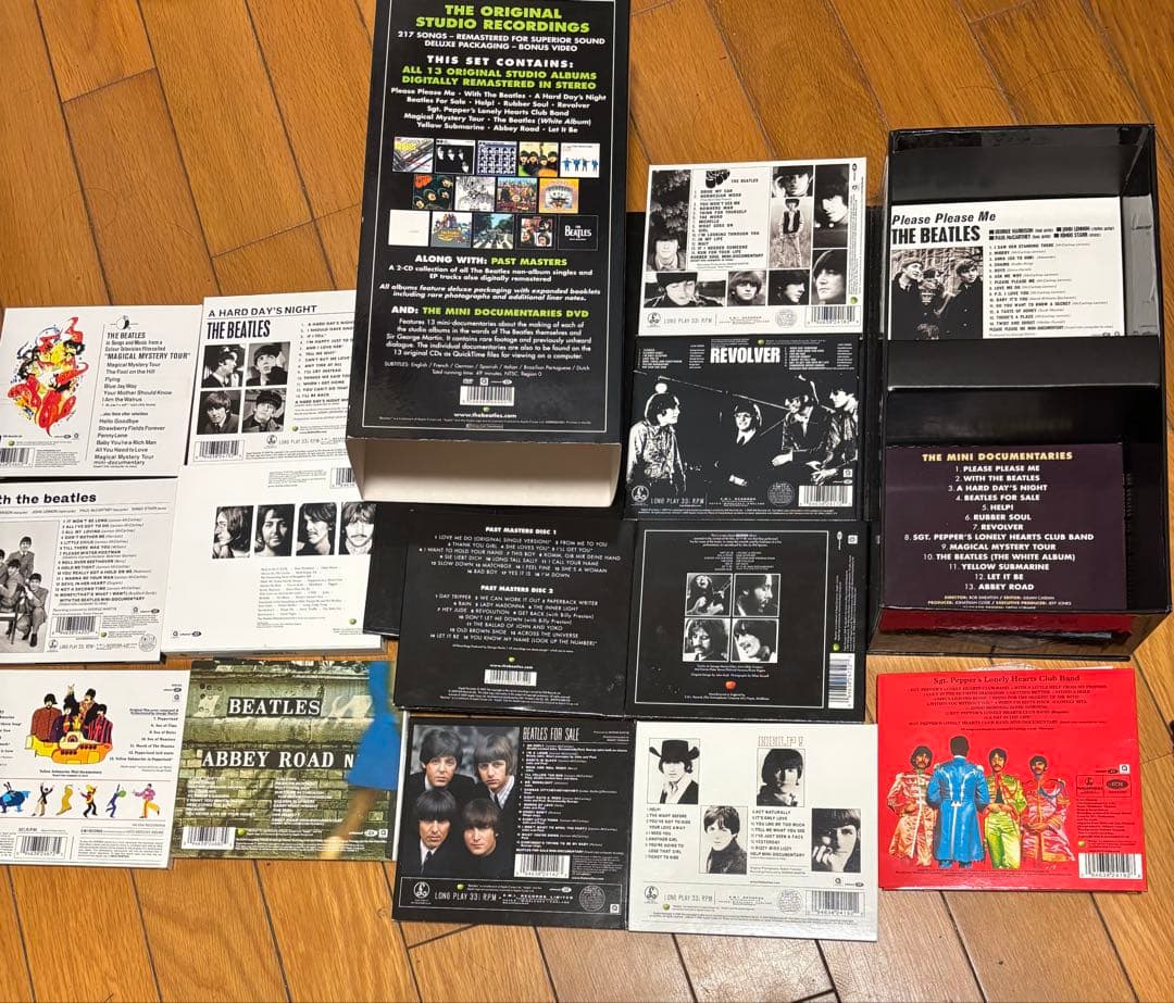 希少 The Beatles Box ザ•ビートルズ ボックス 16CD+DVD