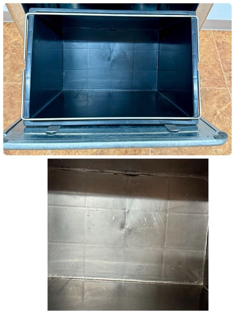 l*s様 ダルトン トラッシュカン ダブルデッカー ゴミ箱 GALVANIZED