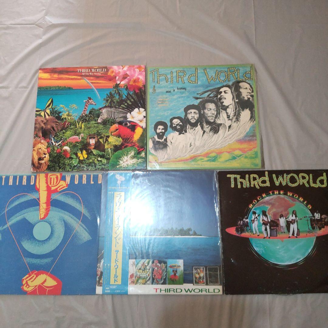 Third World レゲエLPレコードアルバム5枚セット