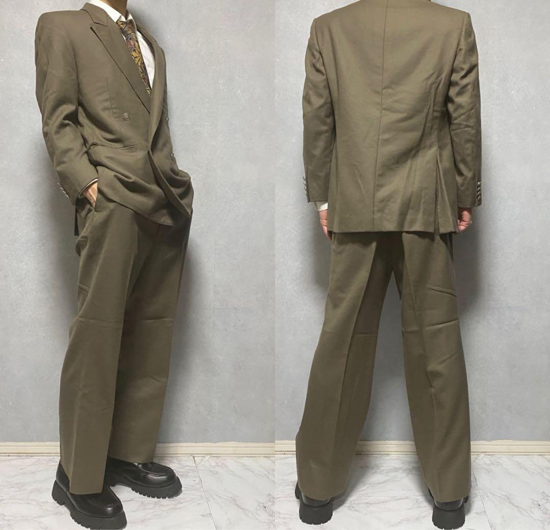 70s archive ss GIVENCHY テーラード ダブル 金ボタン