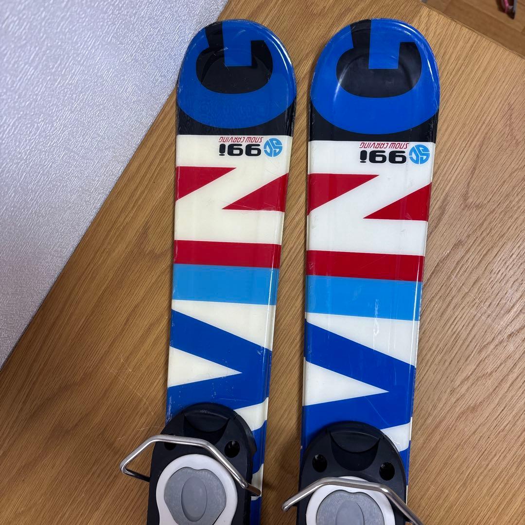 メンズ　ショートスキー　ファンスキーセット　ケスレー　27-27.5cmブーツ付