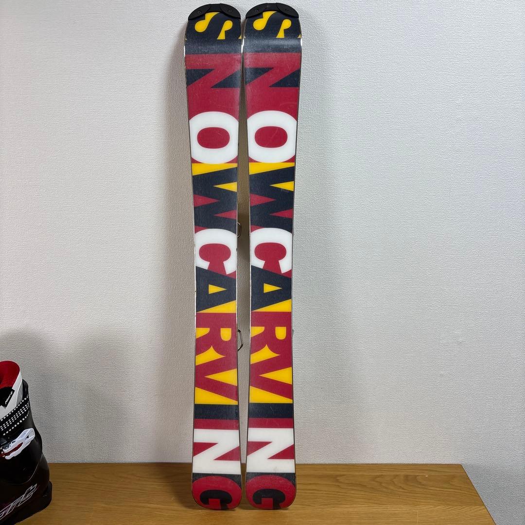 メンズ　ショートスキー　ファンスキーセット　ケスレー　27-27.5cmブーツ付