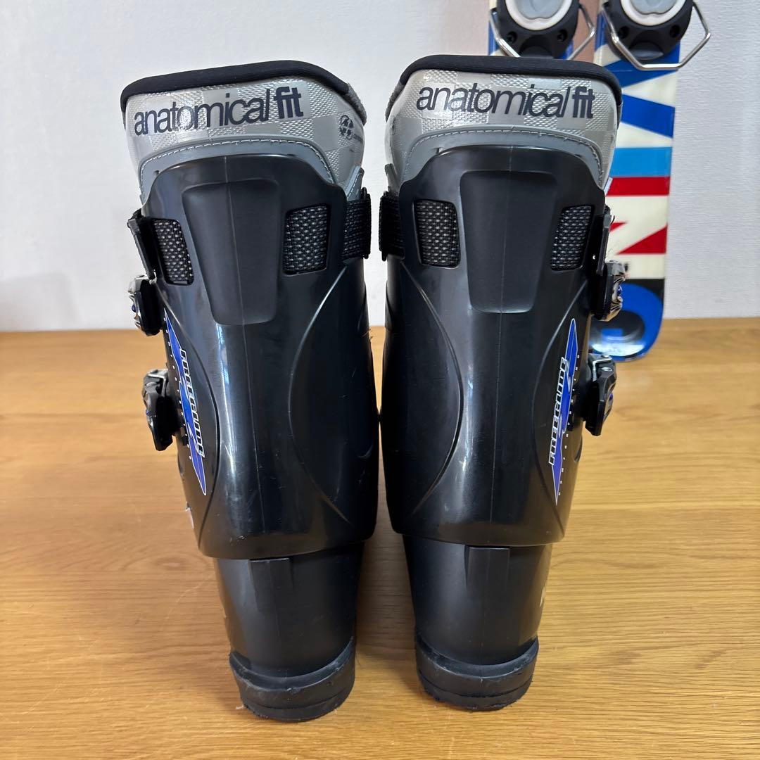 メンズ　ショートスキー　ファンスキーセット　ケスレー　27-27.5cmブーツ付