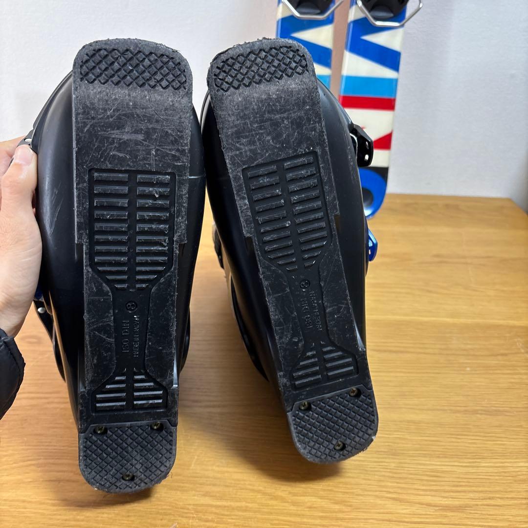 メンズ　ショートスキー　ファンスキーセット　ケスレー　27-27.5cmブーツ付