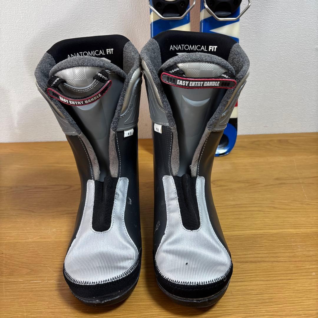 メンズ　ショートスキー　ファンスキーセット　ケスレー　27-27.5cmブーツ付