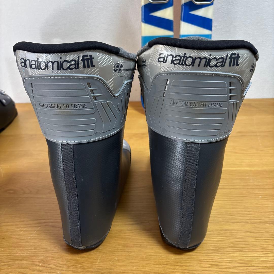 メンズ　ショートスキー　ファンスキーセット　ケスレー　27-27.5cmブーツ付