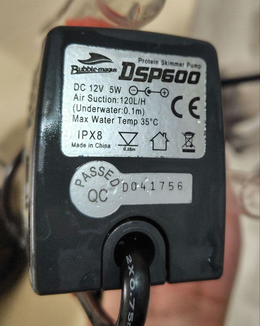 ゼンスイ 外掛式プロテインスキマー ＱＱ１　〜６０ｃｍ水槽　ベンチュリー 海水