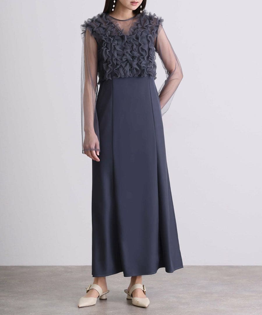 ✅パーティードレス 結婚式 お呼ばれ et.UNiVER alto kana S