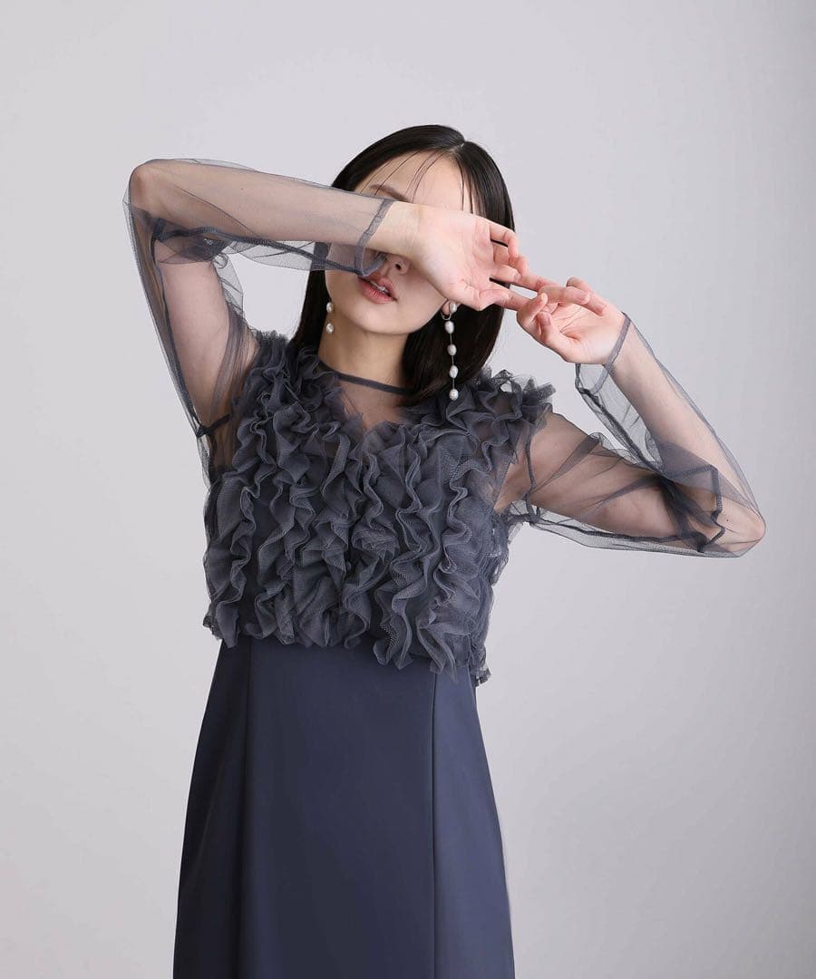 ✅パーティードレス 結婚式 お呼ばれ et.UNiVER alto kana S